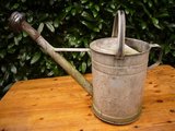 Vintage German Zinc Watering Can, 15-Liter in Ramstein, Germany